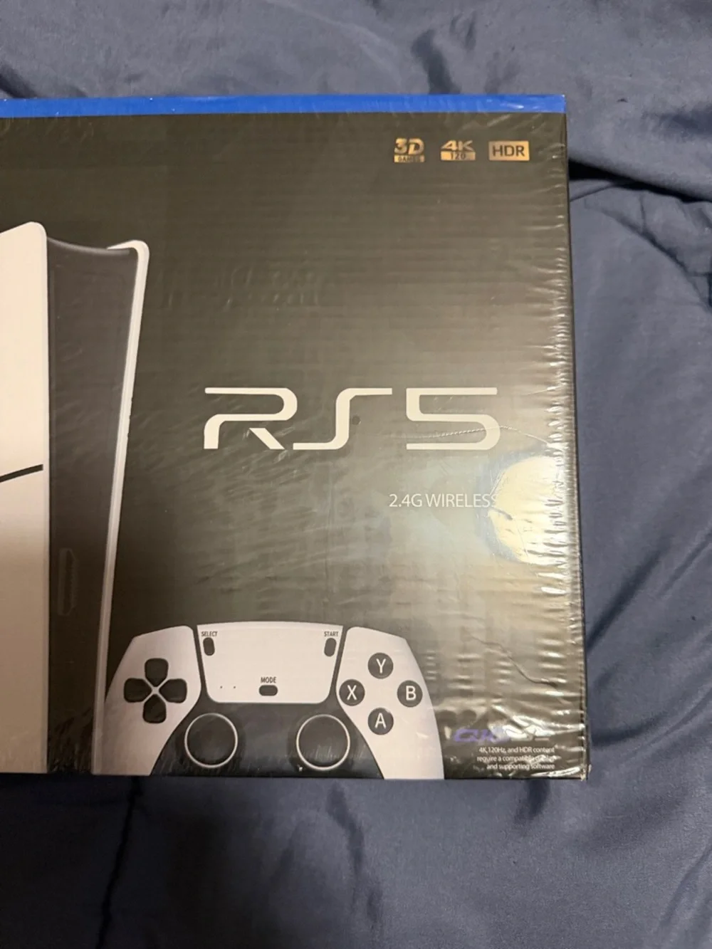 RS5 2.4G Wireless Gaming Console - White